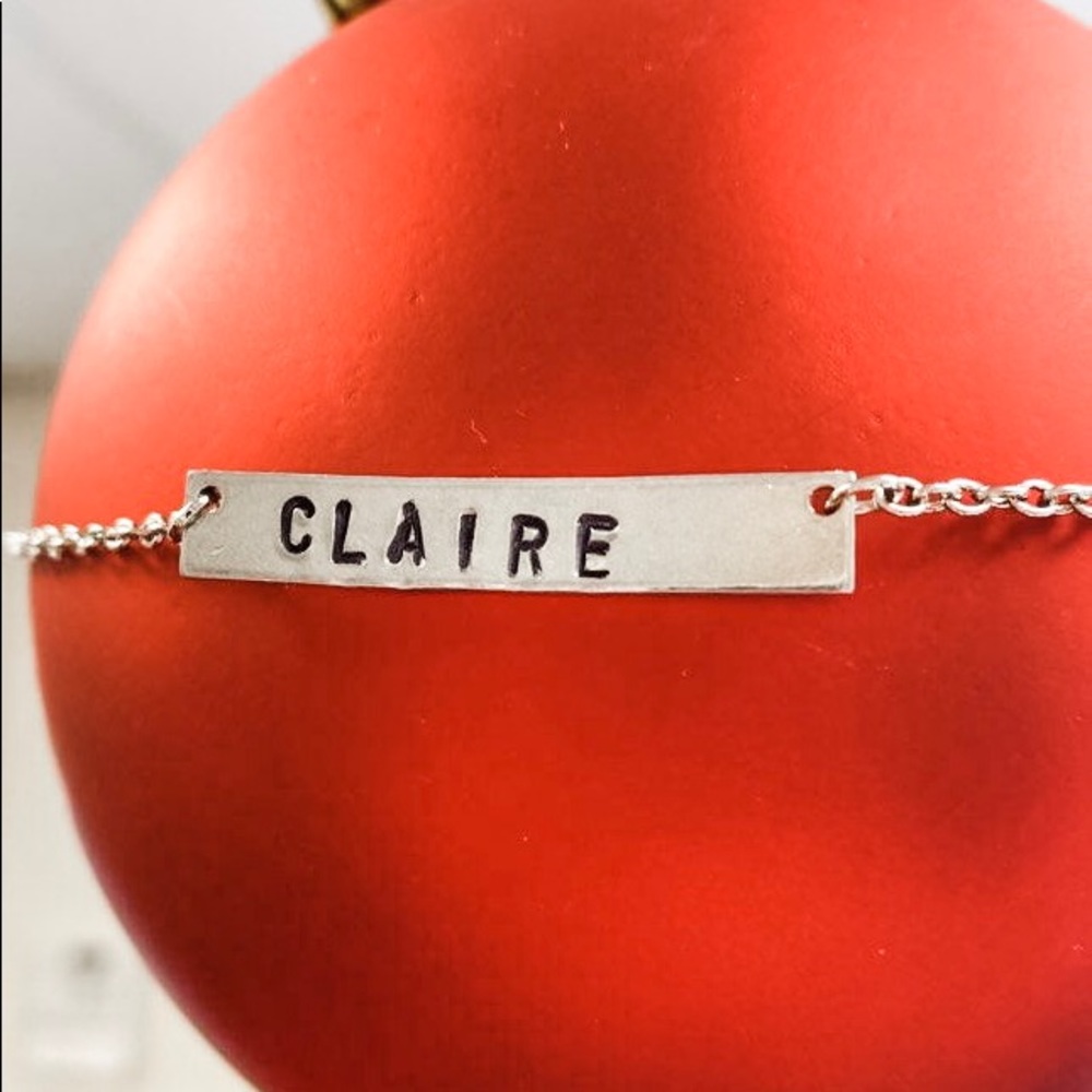 Engraved necklaces